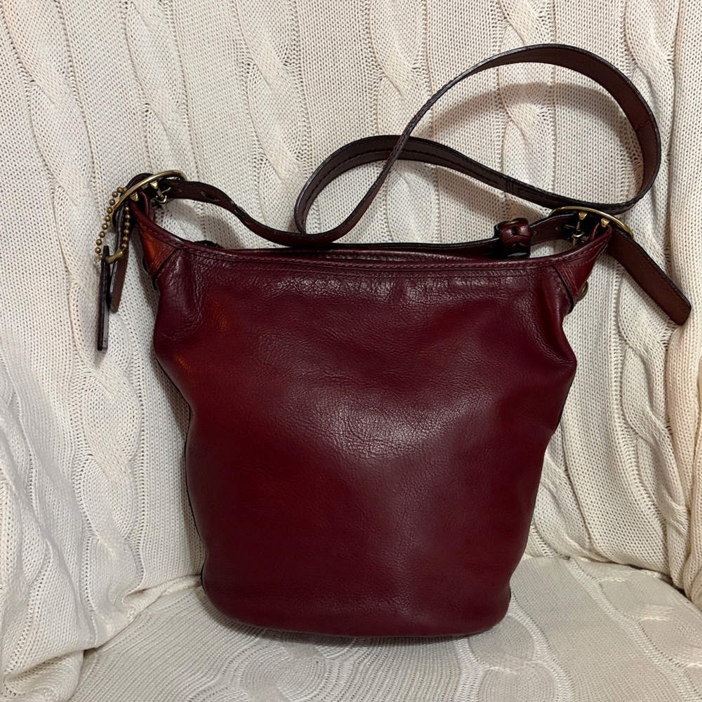 Coach 1941 Bleeker Bucket Bag 2007 with Tattersall Lining